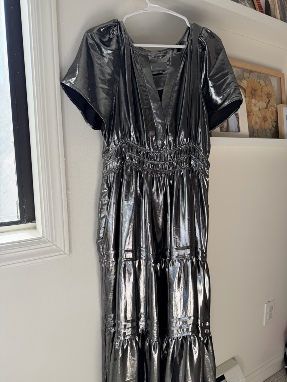 Anthropologie Emerson Metallic Maxi Dress - Picture 3 of 6